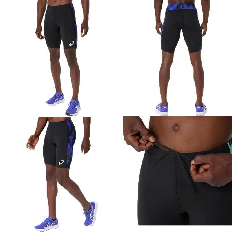 ASICS（アシックス） トラックグラフィックミドルタイツ メンズ 陸上