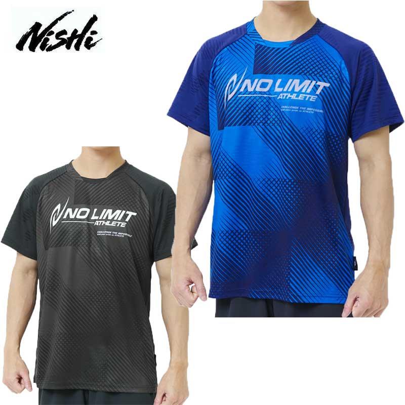 ニシ・スポーツ グラフィックジャガード Tシャツ 陸上 練習着