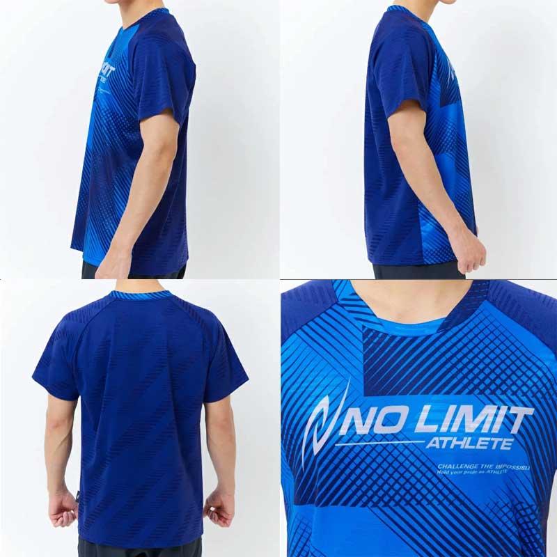 ニシ・スポーツ グラフィックジャガード Tシャツ 陸上 練習着