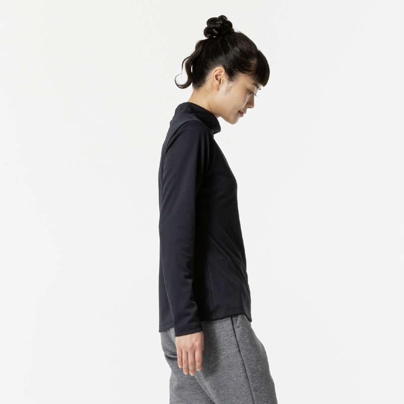 MIZUNO（ミズノ） ブレスサーモハイネックTシャツ 長袖 レディース