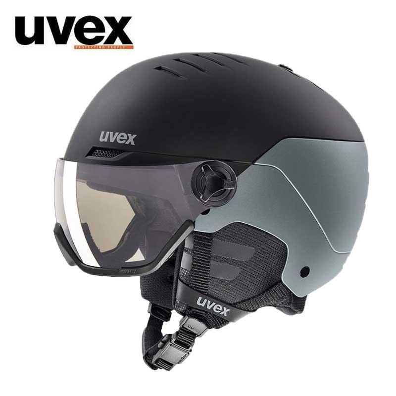 スキー・スノーボードアクセサリー uvex wanted visor UVEX（ウベックス） スキーヘルメット wanted visor pro V 調光