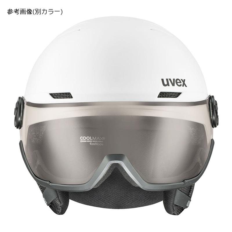 uvex wanted visor スキースノボヘルメット ゴーグル付き