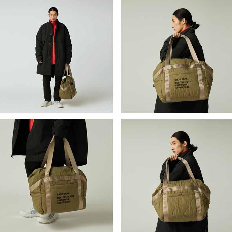 snow peak（スノーピーク） Quilted Ripstop Duffle メンズ レディース