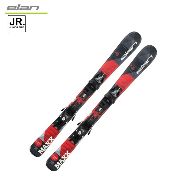 elan（エラン） ジュニアスキービンディング2点セット MAXX BLK/RED QS