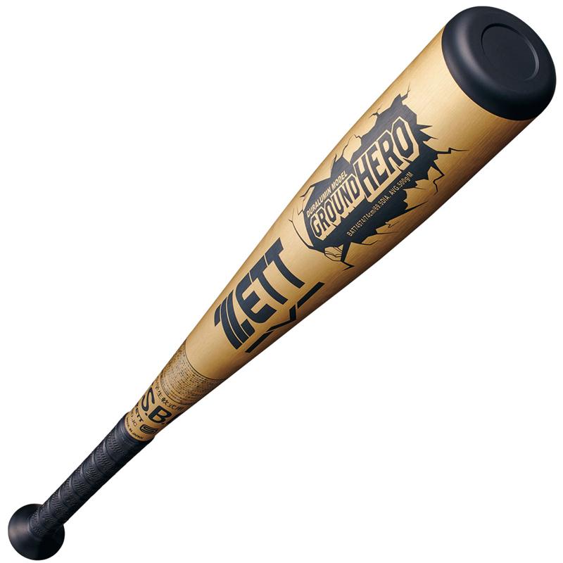 グランドヒーロー ゼット 少年軟式用 金属製バット 74cm ミドル 