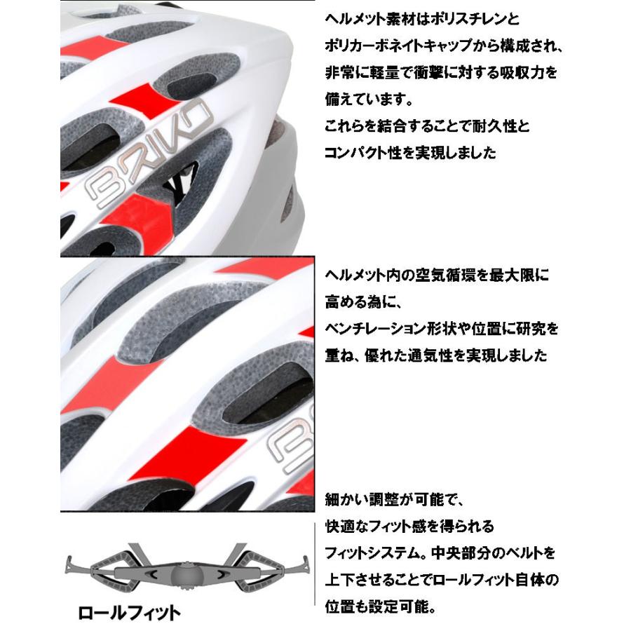 ブリコBRIKO サイクルヘルメットロードバイク ヘルメットQUARTER ブリコBRIKO サイクルヘルメットロードバイク ヘルメットQUARTER