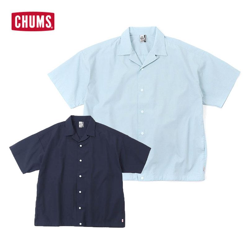 CHUMS（チャムス） オーバーサイズドショートスリーブワークシャツ 