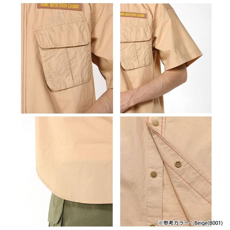 CHUMS（チャムス） レイトンオーバーサイズドショートスリーブシャツ