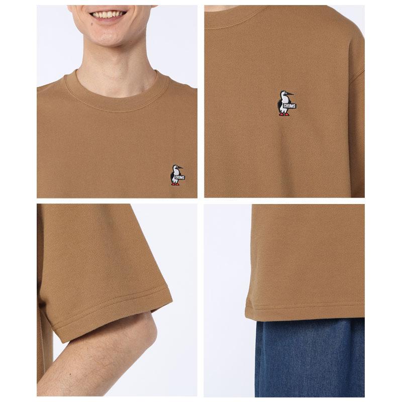 CHUMS（チャムス） ブービーピケTシャツ メンズ 半袖Tシャツ オーバー