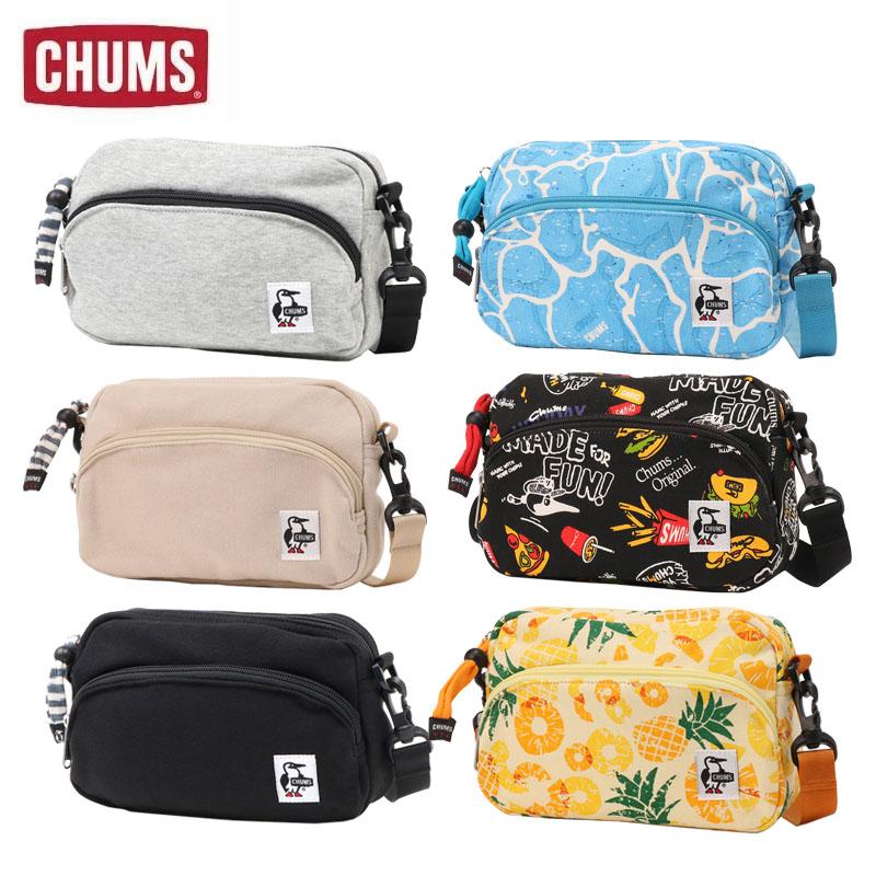 CHUMS（チャムス） ショルダーポーチスウェット 肩下げ ショルダー 