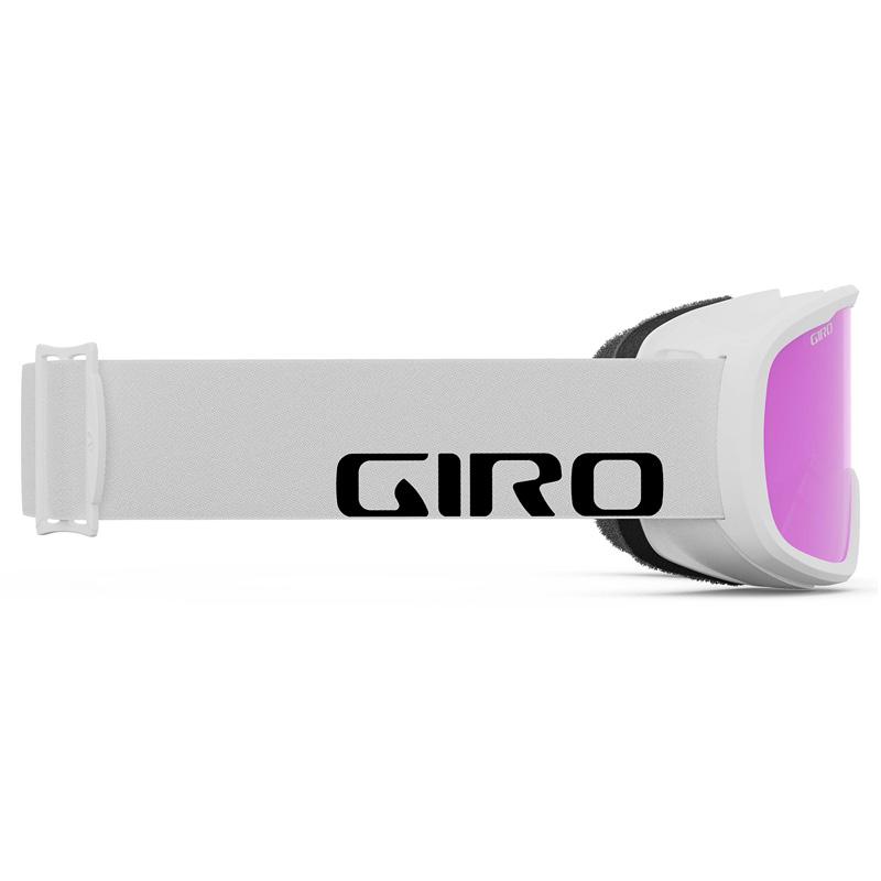 曇り止め付】GIRO INDEX OTG AF ゴーグル ホワイト/ピンクレンズ 曇り