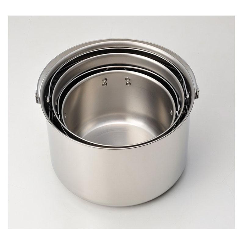 snow peak（スノーピーク） フィールドクッカー Pro.1 鍋セット 調理