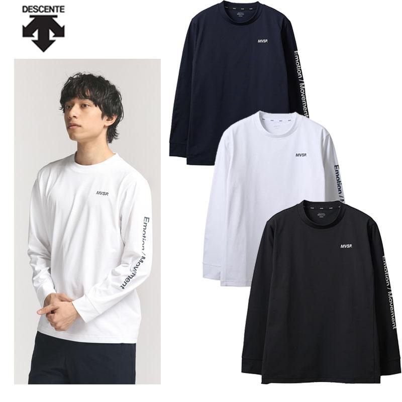DESCENTE デサント SUNSCREEN スリーブロゴ ロングスリーブシャツ 