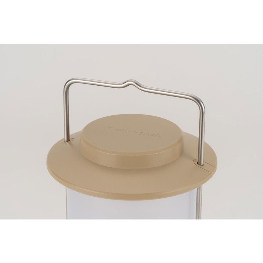 美品 スノーピーク peak  & CAMP ランタン カーキ ES-080-KH 充電スタンド 充電式 キャンプ アウトドア snow peak（スノーピーク） HOME&CAMPランタン カーキ ランプ 照明