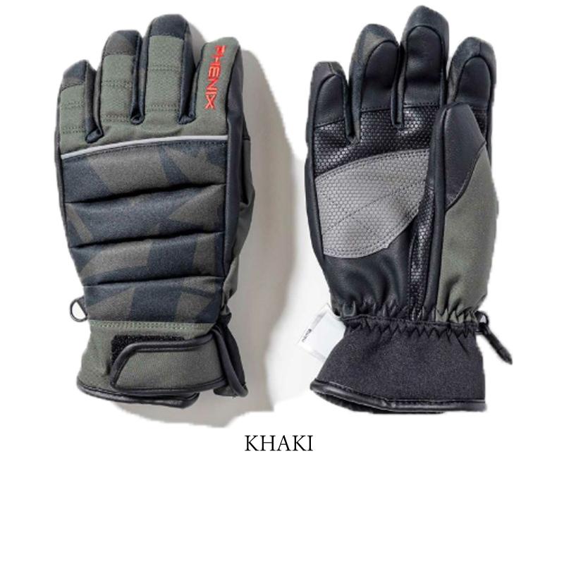 フェニックス ジュニア スキーグローブ Phenix APD 5Finger Boy's Glove ESB22GL10 KHAKI 2022-23 子供 スキースノーボード 手袋  Phenix｜ebisuya-sp｜02