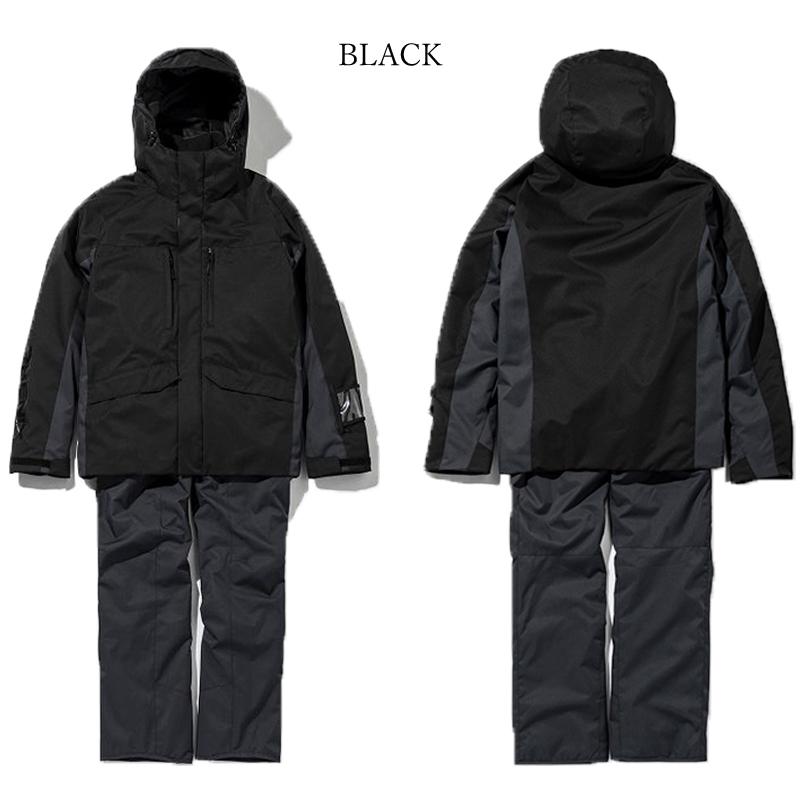 フェニックス Phenix SNOW SLOPE SKI SUITS メンズ ESM222P17 BLACK 202223 上下セット
