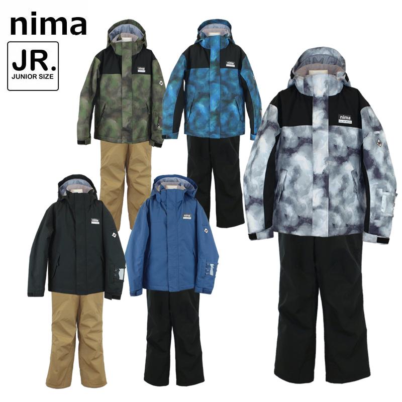 ニーマ スキーウエア 上下セット ジュニア スキー スノーボード 雪遊び