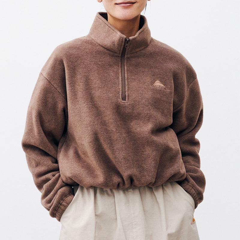 KELTY（ケルティ） パフリースクロップドハーフジップ レディース 