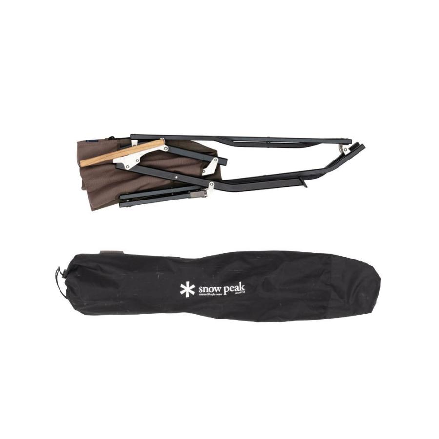 snow peak（スノーピーク） ローチェア ショート グレー アウトドア