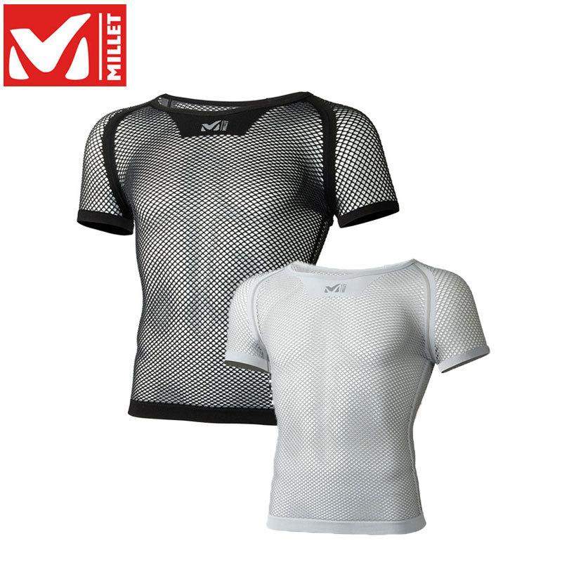ミレー ドライナミック メッシュ ショートスリーブ メンズ Miv 21春夏 インナー アンダーウェア 半袖 冷感 Millet Miv エビスヤスポーツ 通販 Yahoo ショッピング