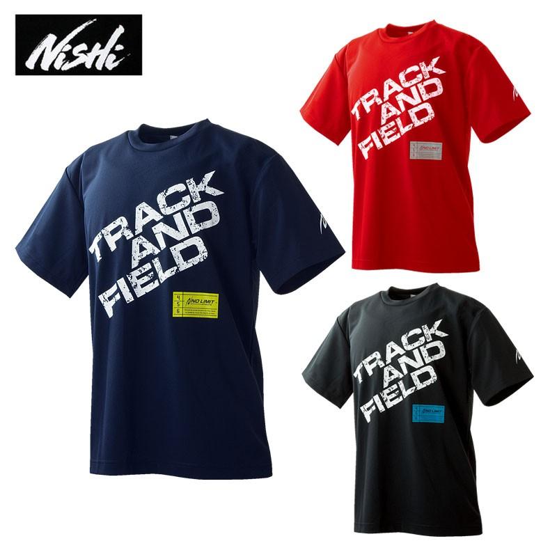 ニシ・スポーツ 半袖Tシャツ メンズ レディース アスリートブライドTシャツ(TRACK&FIELD) N63083 05 06 07 陸上