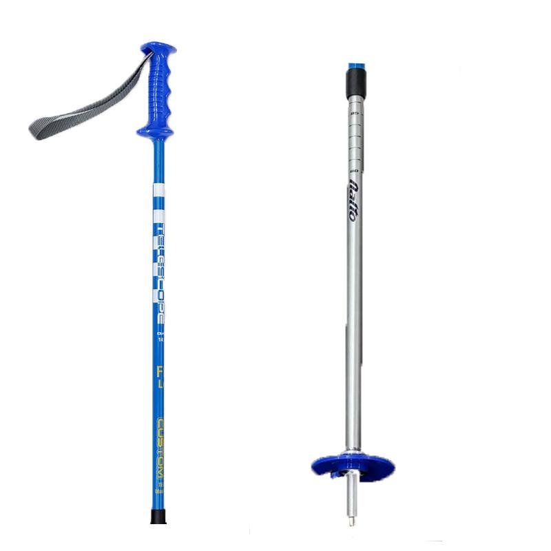 ナイト工芸 スキーポール ジュニア 伸縮ポール スキーストック