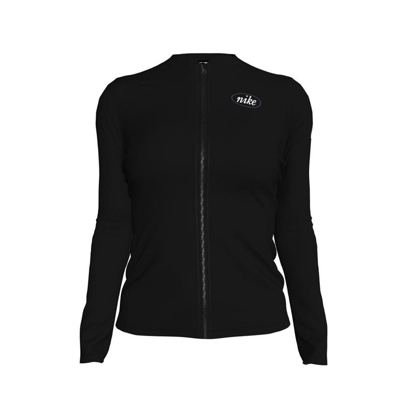 NIKE（ナイキ） エッセンシャルジップ長袖ハイドロガード レディース