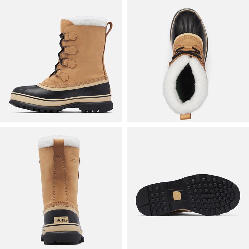 SORELウォータープルーフスノーブーツ カリブー ウォータープルーフ(25 Buff)│SOREL（ソレル）公式サイト