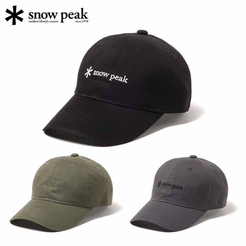snow peak（スノーピーク） New Standard Logo Cap キャップ 帽子