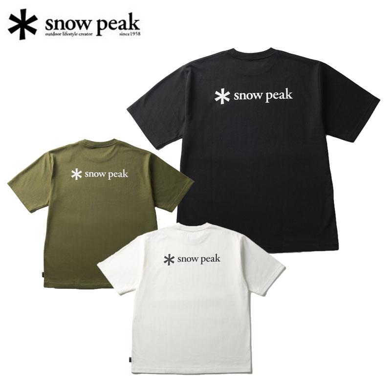 snow peak（スノーピーク） New Standard バックプリントロゴTシャツ