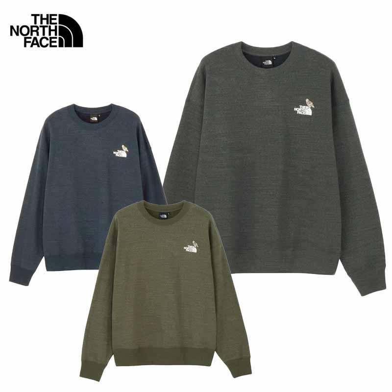 2025年秋冬 新色 ザ・ノース・フェイス スウェット トレーナー メンズ ズーピッカークルー アスファルトグレー NT12536-AG THE NORTH FACE（ザ ノースフェイス） ズーピッカークルー メンズ
