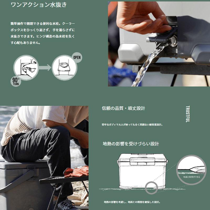 シマノ ICEBOX EL 30L NX-230V チャコール クーラーボックス 6日間 保冷 アウトドア キャンプ 釣り レジャー 防災対策 SHIMANO 2026の画像
