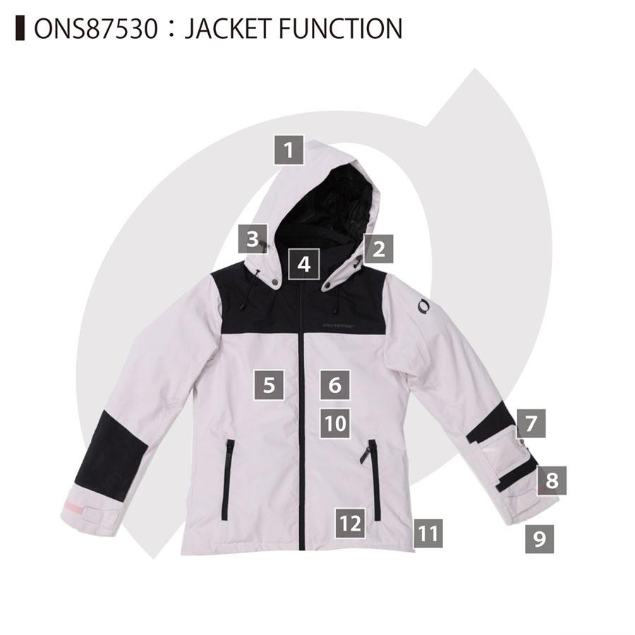 オンヨネスキー全身スーツ ホワイト系 オンヨネ（ONYONE） スキーウェア レディーススーツ スキースーツ 上下