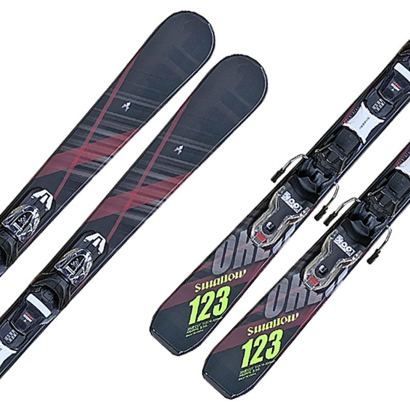 本日特価】スワロー スキー・ビンディング 2点セット OREO 123 2022-23 SWALLOW XPRESS ショートスキー 10 ファンスキー  スキー板