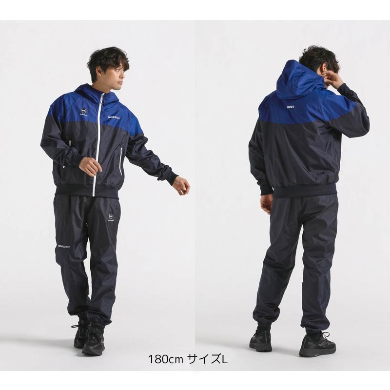 MOVESPORT デサント 裏メッシュ バイカラー ウィンドブレーカー MOVESPORT デサント 裏メッシュ バイカラー ウィンドブレーカー