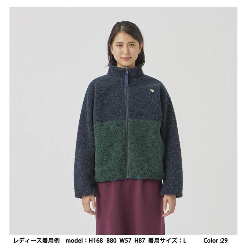 カンタベリー リバーシブルボアジャケット レディース アウター 