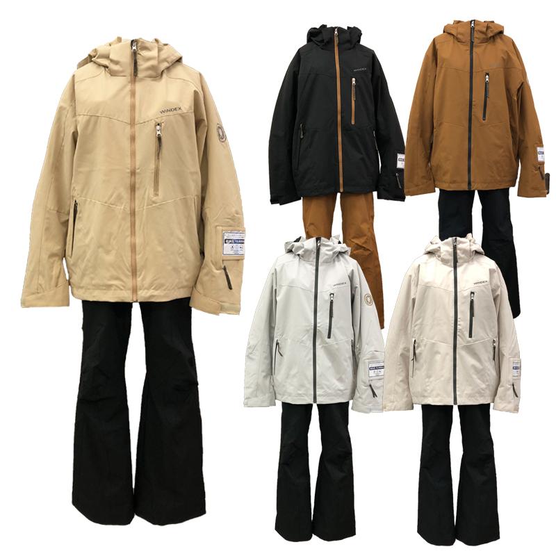 ウィンデックス スキーウェア レディース スキースーツ 上下セット WS