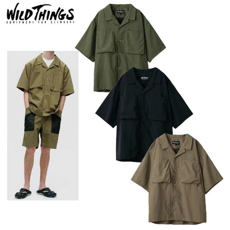 WILD THINGS ワイルドシングス サプレックス キャンプ シャツ