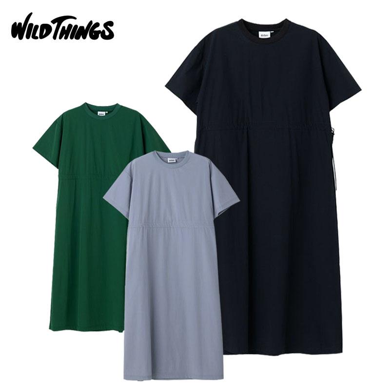 WILD THINGS（ワイルドシングス） ラックスワンピース レディース 半袖