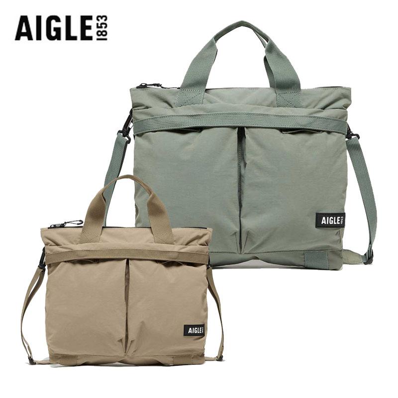 AIGLE エーグル パッカブル2wayトートバッグ 4L メンズ