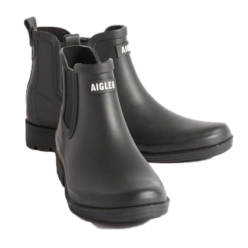 【現行品】AIGLE エーグル カーヴィル2 レインブーツ 38 ラバー■美品 AIGLE（エーグル） カーヴィル2 ラバーブーツ レディース レインブーツ