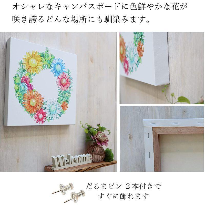 花 絵 インテリア 絵画 幸運を呼ぶ花輪 運気を上昇させる アート 玄関に飾るインテリア 風水 家相 おしゃれ 額入り トイレ 壁掛け ア 恵比寿屋ヤフーショップ 通販 Yahoo ショッピング