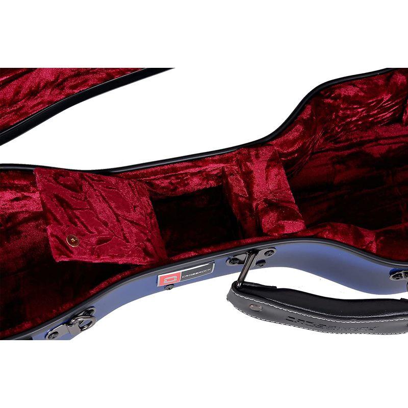 爆買い!CROSSROCK CRF1000SUNVBL ファイバーグラス製 ソプラノウクレレ用ハードケース ネイビーブルー ウクレレ CROSSROCK CRF1000BUNVBL Baritone Ukulele Navy Blue クロスロック バリトンウクレレケース ネイビーブルー