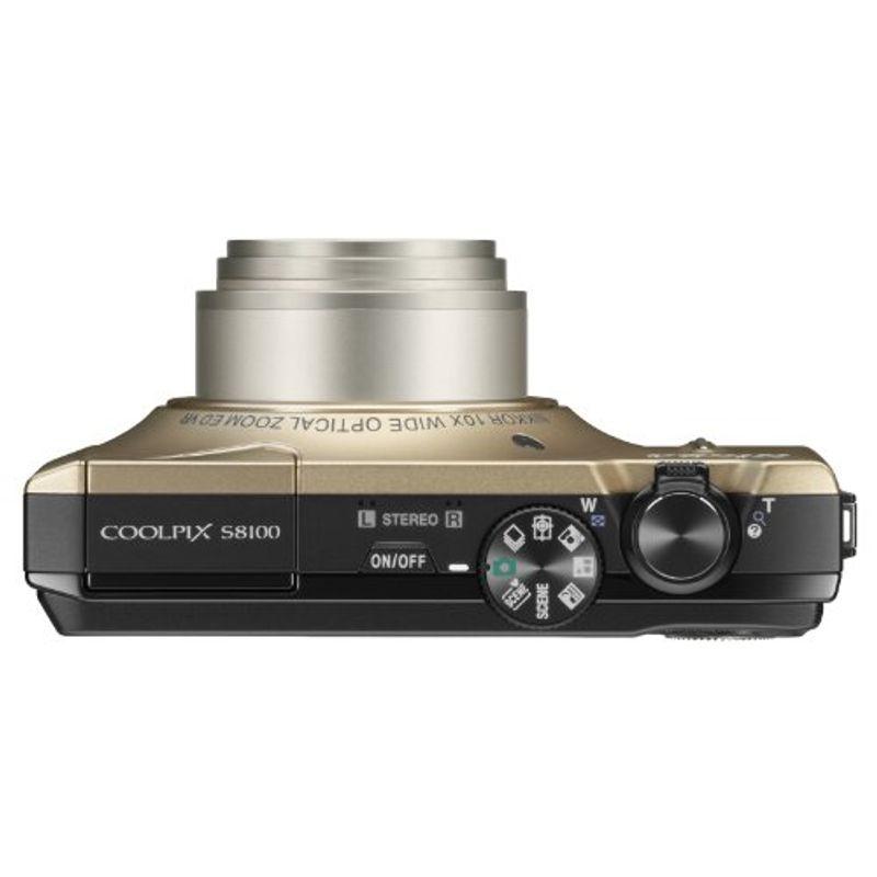 Nikon デジタルカメラ COOLPIX S8100 プレシャスゴールド S8100GL 1210
