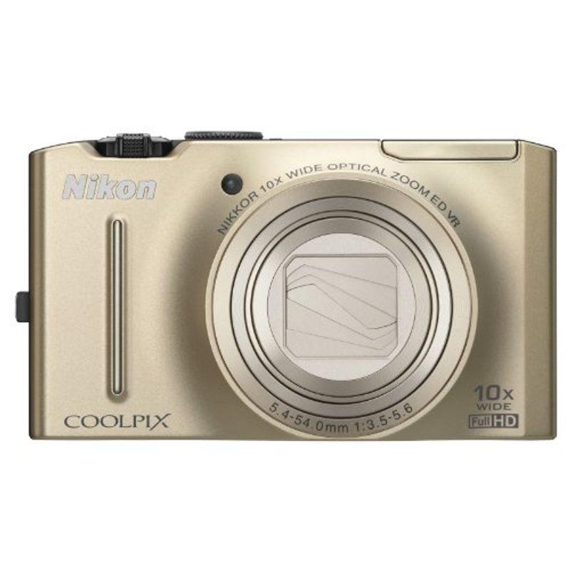 Nikon デジタルカメラ COOLPIX S8100 プレシャスゴールド S8100GL 1210