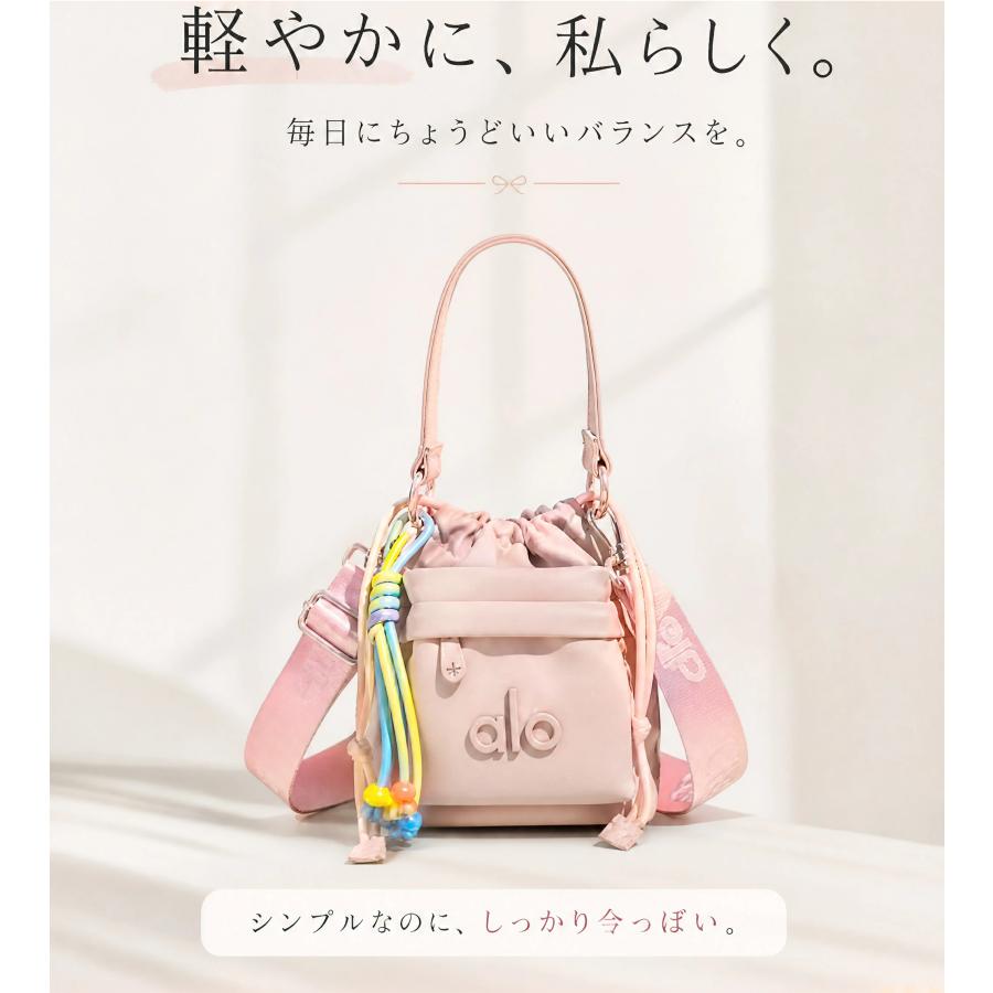 Alo Yoga ショルダーバッグ alo バッグ レディース トートバッグ 巾着