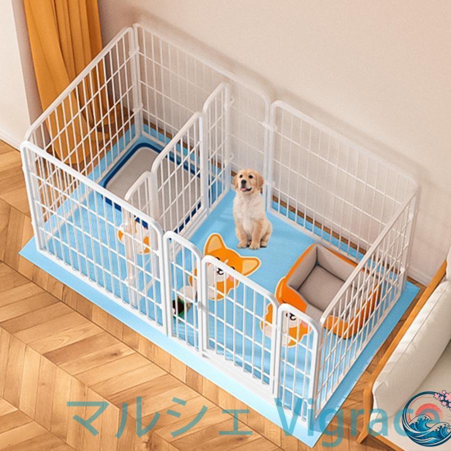 ペットサークル ペットフェンス 大型犬用 中型犬用 複数連結可能