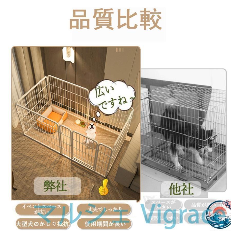 ペットサークル ペットフェンス 大型犬用 中型犬用 複数連結可能