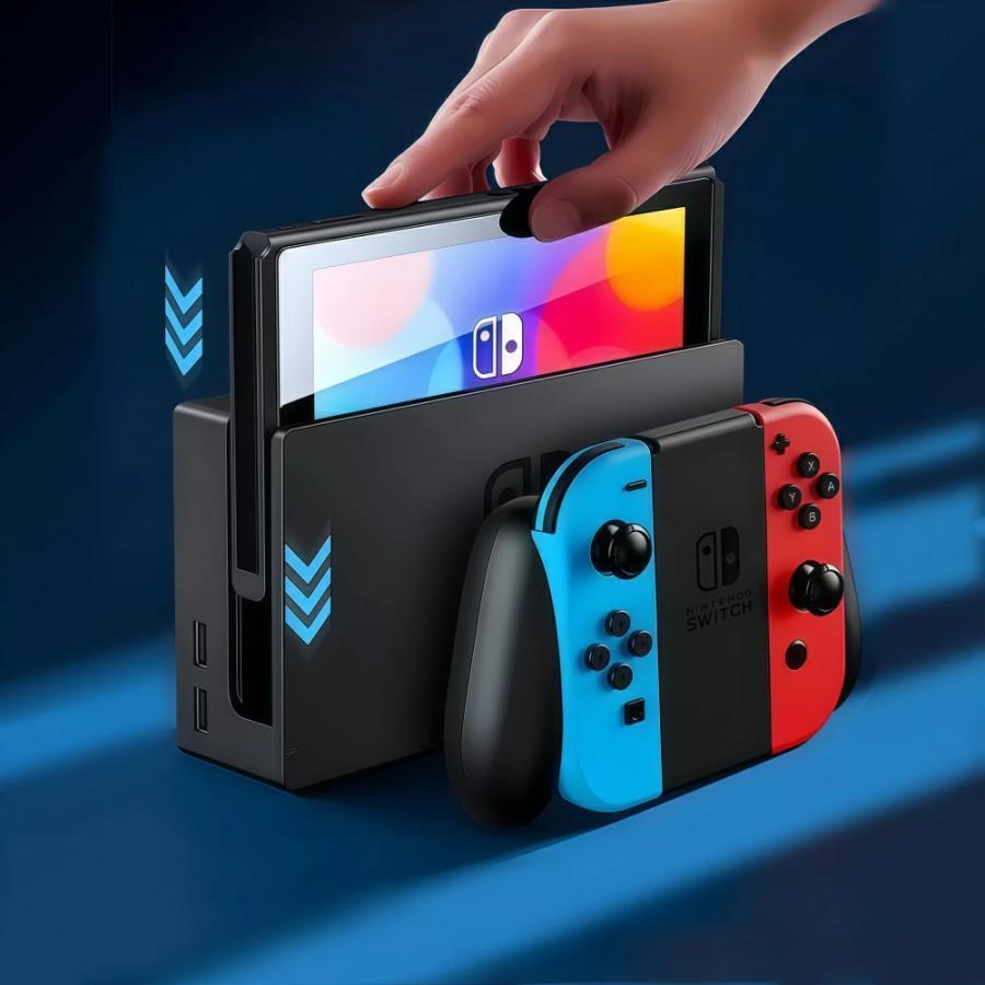 Switch用 ガラス強化フィルム 品質保証 ブルーライトカット 硬度 9H 2