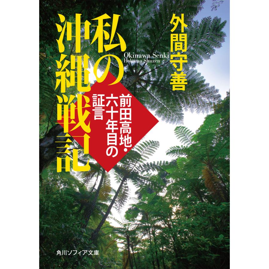 私の沖縄戦記 前田高地・六十年目の証言 電子書籍版 / 外間守善 | 